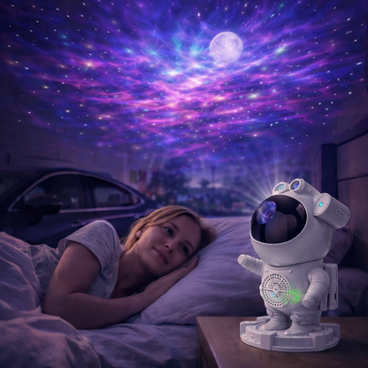 PROYECTOR ASTRONAUTA CON BLUETOOTH